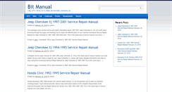 Desktop Screenshot of bitmanual.com